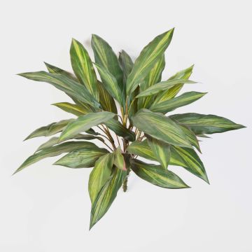 Dracéna artificiel MERON, sur piquet, vert-jaune, 50cm