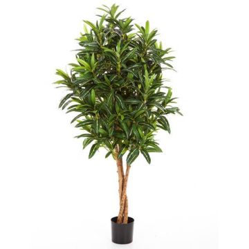 Longifolia synthétique AVERY, troncs naturels, vert, 105cm
