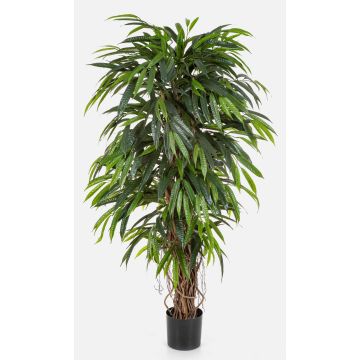 Longifolia synthétique PARI, troncs naturels, vert, 180cm