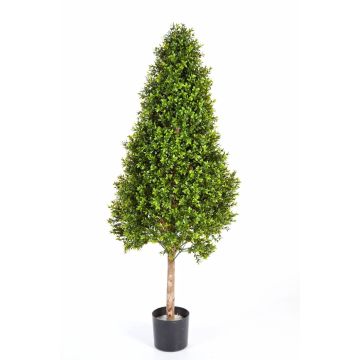 Pyramide de buis artificiel TOM, tronc naturel, vert, 105cm Pyramide de buis artificiel TOM, tronc naturel, vert, 105cm