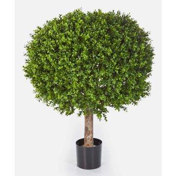 Boule de buis synthétique TOM, tronc naturel, vert, 85cm, Ø70cm Boule de buis synthétique TOM, tronc naturel, vert, 85cm, Ø70cm