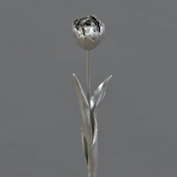 Fleur artificielle tulipe LIANNA, argent-champagne, 45cm Fleur artificielle tulipe LIANNA, argent-champagne, 45cm