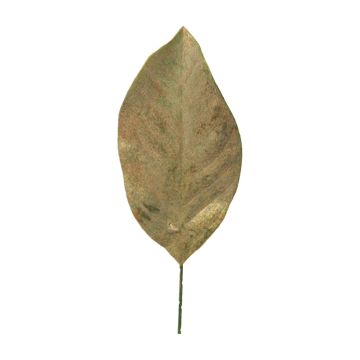 Feuille de magnolia artificielle SHIJUN, 12 pièces, or, 30cm Feuille de magnolia artificielle SHIJUN, 12 pièces, or, 30cm