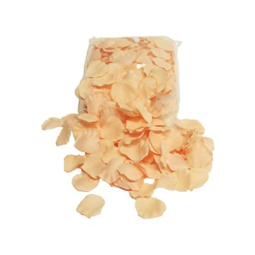 Pétales de rose décoratifs QINXIN, pêche, 500 pièces Pétales de rose décoratifs QINXIN, pêche, 500 pièces