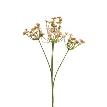 Branche décorative Fleurs d'aneth LITIAN, rose, 70cm