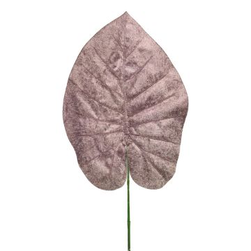 Feuille de Philodendron Scandens veloutée AOSHEN, rouge bourgogne, 70cm Feuille de Philodendron Scandens veloutée AOSHEN, rouge bourgogne, 70cm