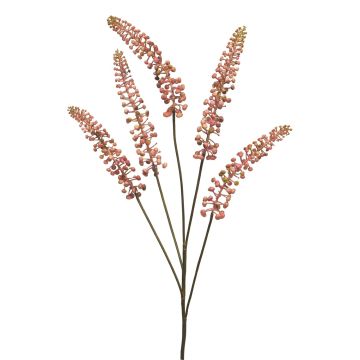 Branche décorative de Phytolacca JIAPAN avec fruits, rose, 90cm