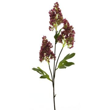 Branche artificielle de lilas FANGMEI, violet, 80cm