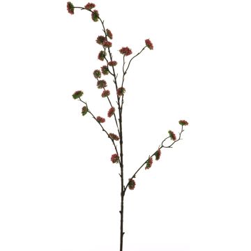 Branche artificielle Hamamélis DEYONG avec fleurs, rouge-vert, 90cm Branche artificielle Hamamélis DEYONG avec fleurs, rouge-vert, 90cm