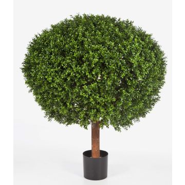 Boule de buis synthétique TOM, tronc naturel, vert, 115cm, Ø100cm Boule de buis synthétique TOM, tronc naturel, vert, 115cm, Ø100cm
