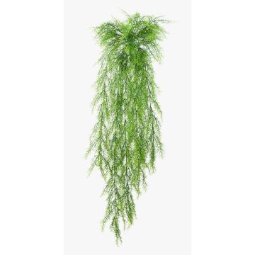 Suspension Asparagus plumosus artificiel ILES, sur piquet, 105cm