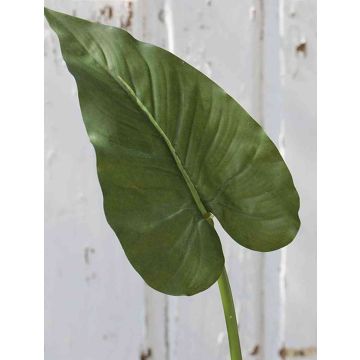 Feuille artificielle de Zantedeschia YELLA, verte, 85cm Feuille artificielle de Zantedeschia YELLA, verte, 85cm