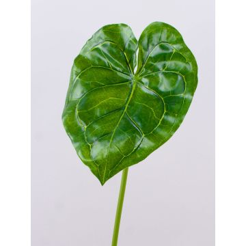 Feuille d'anthurium artificielle GÜLSAH, vert, 65cm Feuille d'anthurium artificielle GÜLSAH, vert, 65cm