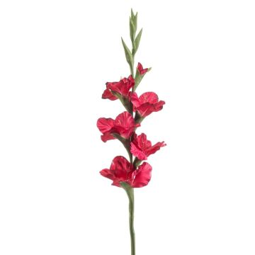 Glaïeul artificiel KIVANA, fuchsia, 90cm