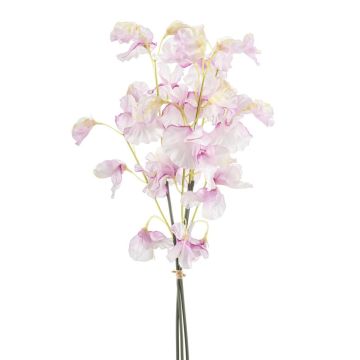Bouquet déco Lathyrus Bund KIDO, rose-blanc, 50cm Bouquet déco Lathyrus Bund KIDO, rose-blanc, 50cm