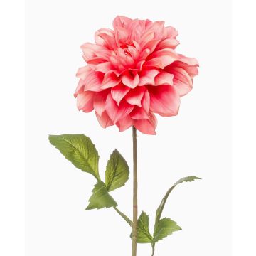 Fleur artificielle dahlia REFOLG, corail, 70 cm Fleur artificielle dahlia REFOLG, corail, 70 cm