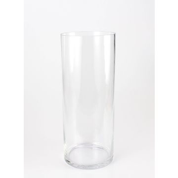 Vase cylindrique de sol SANSA AIR en verre, transparent, 50 cm, Ø 20 cm Vase cylindrique de sol SANSA AIR en verre, transparent, 50 cm, Ø 20 cm