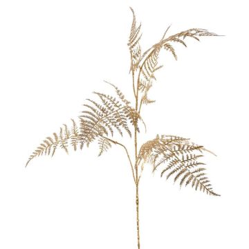 Branche décorative d'Asparagus plumosus GIONA, dorée, 85 cm Branche décorative d'Asparagus plumosus GIONA, dorée, 85 cm