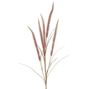 Branche décorative d'herbe à plumes AREVALO avec panicules, mauve, 135 cm