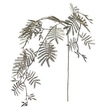Branche de mimosa artificielle RENGU, bronze, 110 cm Branche de mimosa artificielle RENGU, bronze, 110 cm