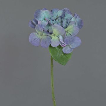 Hortensia artificiel CHIDORI, violet-bleu-vert, 30 cm, Ø 13 cm Hortensia artificiel CHIDORI, violet-bleu-vert, 30 cm, Ø 13 cm