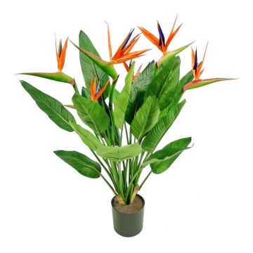 Strelitzia artificiel KUSUMA, orange-violet, 100 cm Strelitzia artificiel KUSUMA, orange-violet, 100 cm