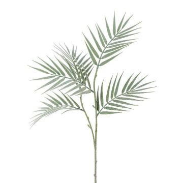 Branche décorative Dypsis lutescens MELTOR, givré, blanc-vert, 80cm Branche décorative Dypsis lutescens MELTOR, givré, blanc-vert, 80cm