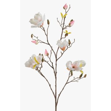 Magnolia synthétique LILO, blanc-rose, 110cm, Ø5-9cm Magnolia synthétique LILO, blanc-rose, 110cm, Ø5-9cm