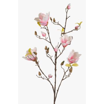 Magnolia synthétique LILO, fuchsia-blanc, 110cm, Ø5-9cm Magnolia synthétique LILO, fuchsia-blanc, 110cm, Ø5-9cm