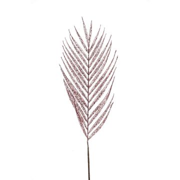 Palme d'areca artificielle RYLAN avec des paillettes, rose, 90cm Palme d'areca artificielle RYLAN avec des paillettes, rose, 90cm