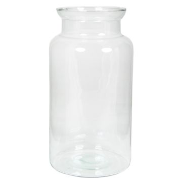 Vase en verre KARIN OCEAN, transparent, 35 cm, Ø 19 cm