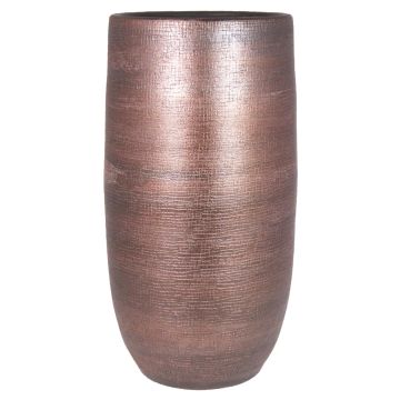 Vase à fleurs AGAPE, céramique, veinée, cuivre, 50 cm, Ø 24,5 cm Vase à fleurs AGAPE, céramique, veinée, cuivre, 50 cm, Ø 24,5 cm