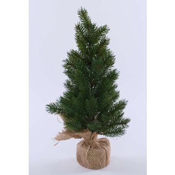 Sapin artificiel KOLYMA dans un sac en jute, 50cm