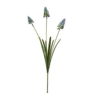 Branche artificielle Muscari ROPINA, bleu-vert, 55cm Branche artificielle Muscari ROPINA, bleu-vert, 55cm