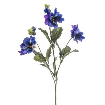Branche artificielle Pensée SKAILA, bleu-lilas, 55cm