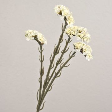 Fleur artificielle « lavande de plage » AYISHA, aspect séché, blanche, 65 cm, 3,5 x 6 cm Fleur artificielle « lavande de plage » AYISHA, aspect séché, blanche, 65 cm, 3,5 x 6 cm