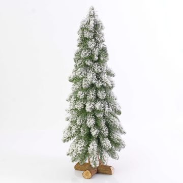 Petit sapin en plastique MONTREAL, enneigé, blanc, 75cm, Ø30cm