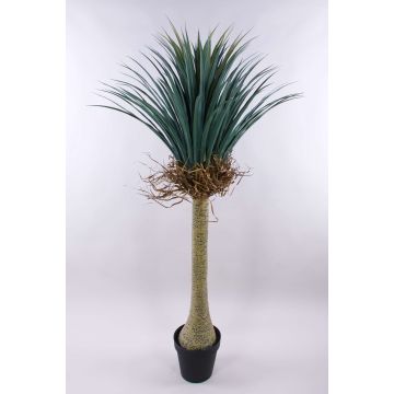 Yucca rostrata artificiel HARDIN, pot décoratif, 160cm