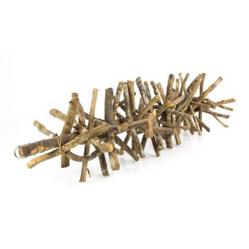 Bois de vigne GRAZY VINO, tressé, marron, 60 x 20 cm Bois de vigne GRAZY VINO, tressé, marron, 60 x 20 cm