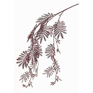 Branche de mimosa artificielle RENGU, rouge foncé, 110cm Branche de mimosa artificielle RENGU, rouge foncé, 110cm
