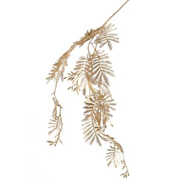 Branche de mimosa artificielle RENGU, dorée, 110 cm Branche de mimosa artificielle RENGU, dorée, 110 cm