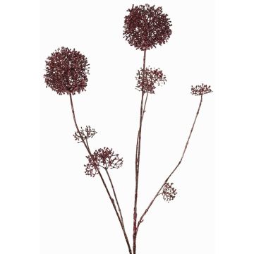 Branche de skimmia artificielle LOBUS, rouge foncé, 90cm, Ø4-8,5cm Branche de skimmia artificielle LOBUS, rouge foncé, 90cm, Ø4-8,5cm
