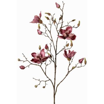Branche de magnolia en velours JACKA, vieux rose, 105cm Branche de magnolia en velours JACKA, vieux rose, 105cm