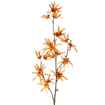 Branche artificielle d'hamamélis ORAFA avec fleurs, orange, 80 cm, Ø 4-8 cm Branche artificielle d'hamamélis ORAFA avec fleurs, orange, 80 cm, Ø 4-8 cm