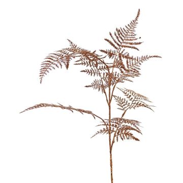 Branche décorative d'Asparagus plumosus GIONA, cuivre, 85 cm Branche décorative d'Asparagus plumosus GIONA, cuivre, 85 cm