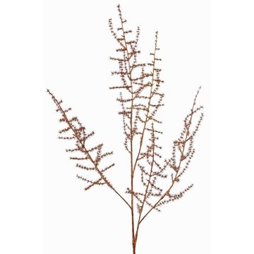 Branche artificielle d'Asparagus acutifolius PARNASO, cuivre, 100cm Branche artificielle d'Asparagus acutifolius PARNASO, cuivre, 100cm