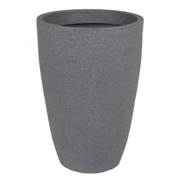Pot de fleurs en plastique PINIOS, aspect pierre, gris, 77 cm, Ø 53 cm Pot de fleurs en plastique PINIOS, aspect pierre, gris, 77 cm, Ø 53 cm