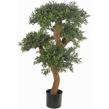 Faux bonsaï de if HALENA, tronc artificiel, 105cm Faux bonsaï de if HALENA, tronc artificiel, 105cm