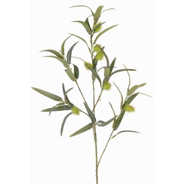 Branche d'euphorbe ballon TASMIN, fruits, verte, 95cm Branche d'euphorbe ballon TASMIN, fruits, verte, 95cm
