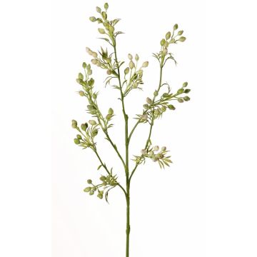 Branche de myrte artificielle PALKA avec baies, vert-blanc, 65 cm